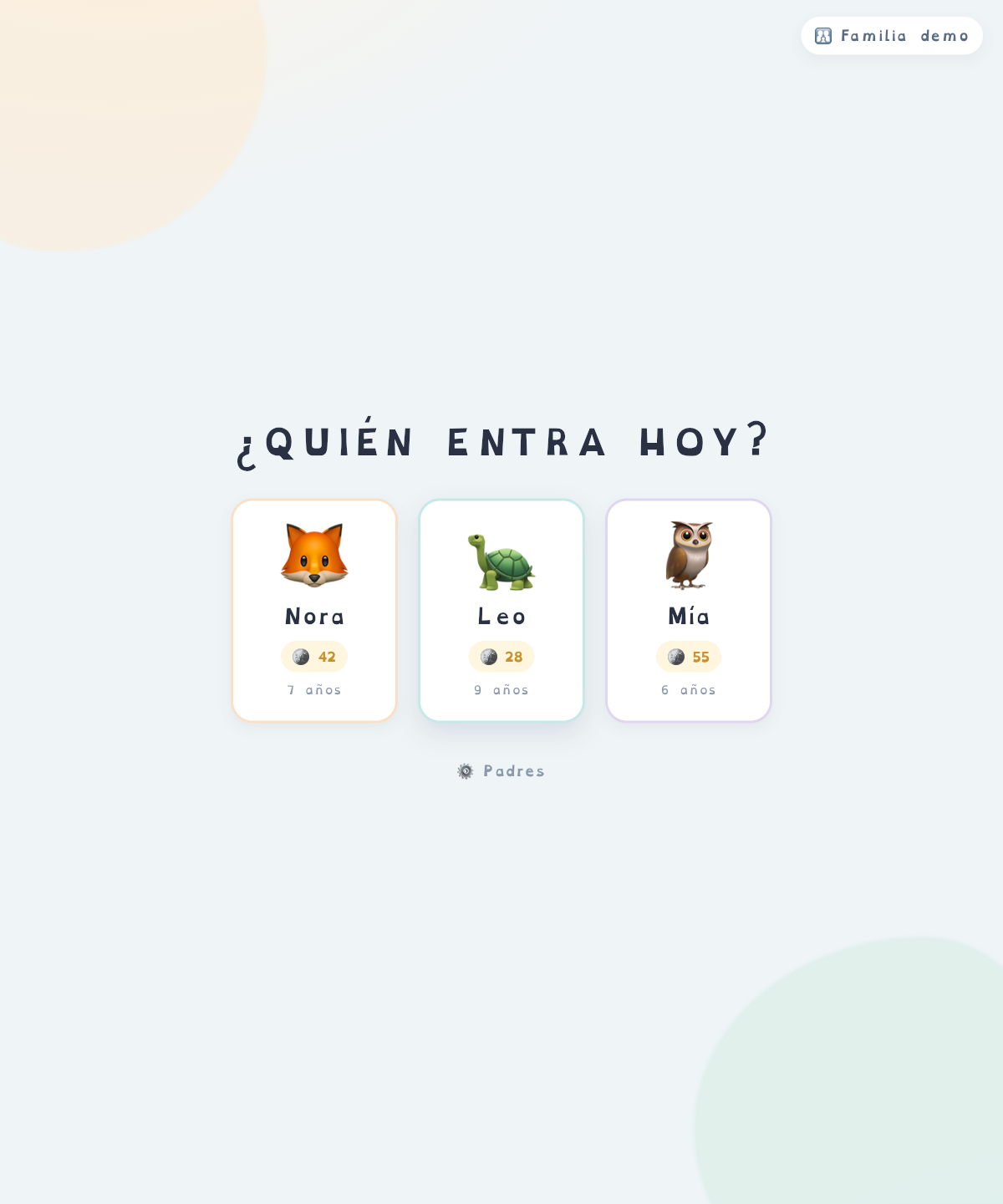 Selección de perfil